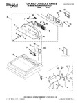 Diagram for 01 - Top And Console Parts