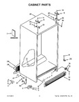 Diagram for 02 - Cabinet Parts
