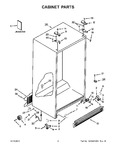 Diagram for 02 - Cabinet Parts
