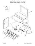 Diagram for 02 - Control Panel Parts