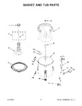 Diagram for 04 - Basket And Tub Parts