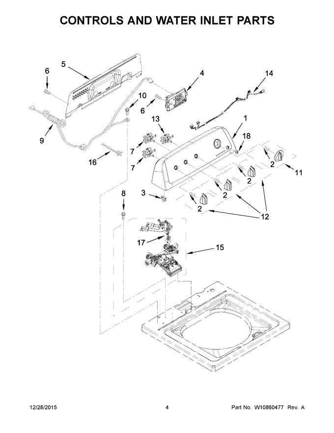 Diagram for 2DWTW4705EW0