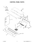 Diagram for 02 - Control Panel Parts