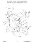 Diagram for 02 - Cabinet, Door And Liner Parts