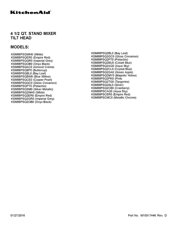 Diagram for KSM88PSQGC0