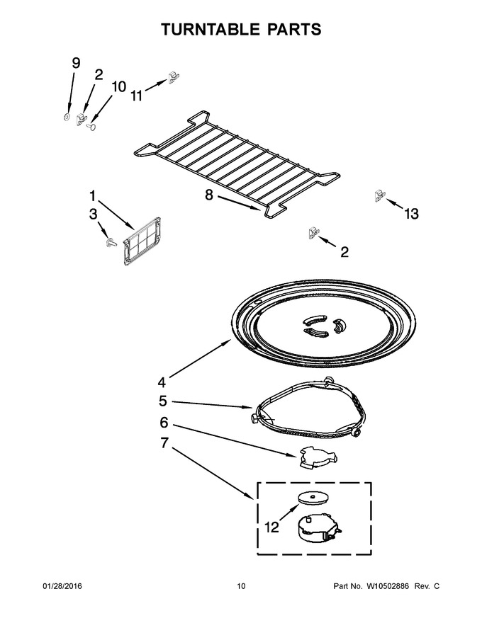 Diagram for WMH2175XVT3