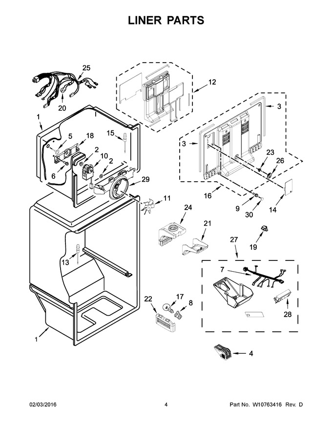 Diagram for WRT318FMDW00
