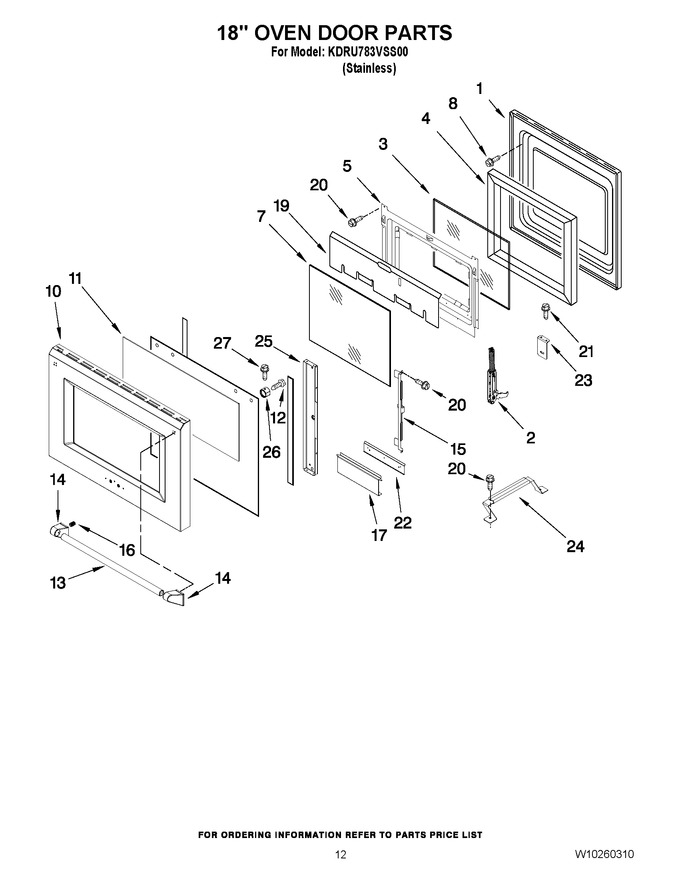 Diagram for KDRU783VSS00