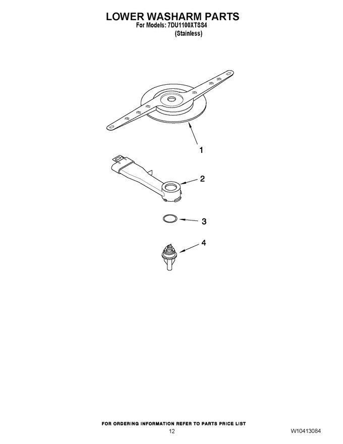 Diagram for 7DU1100XTSS4