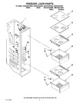 Diagram for 04 - Freezer Liner Parts
