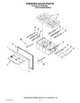 Diagram for 10 - Freezer Door Parts