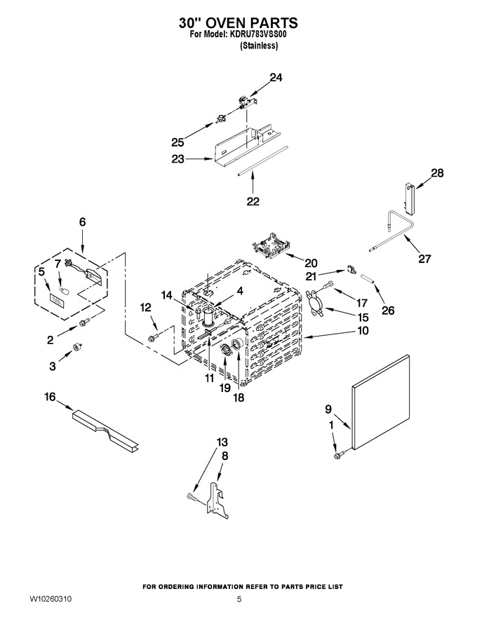 Diagram for KDRU783VSS00