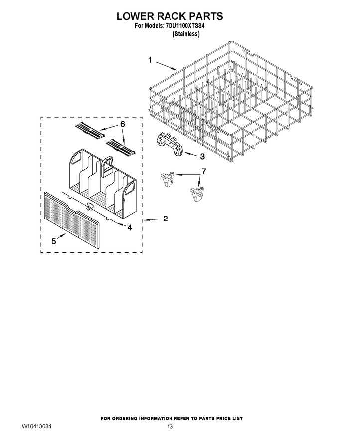 Diagram for 7DU1100XTSS4