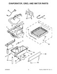 Diagram for 03 - Evaporator, Grid, And Water Parts
