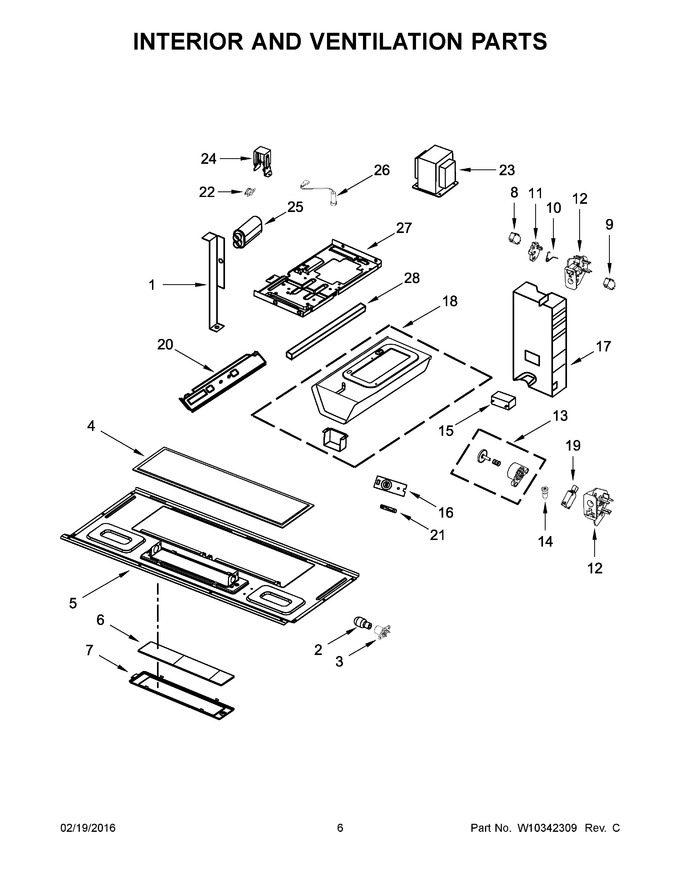 Diagram for WMH1163XVB1