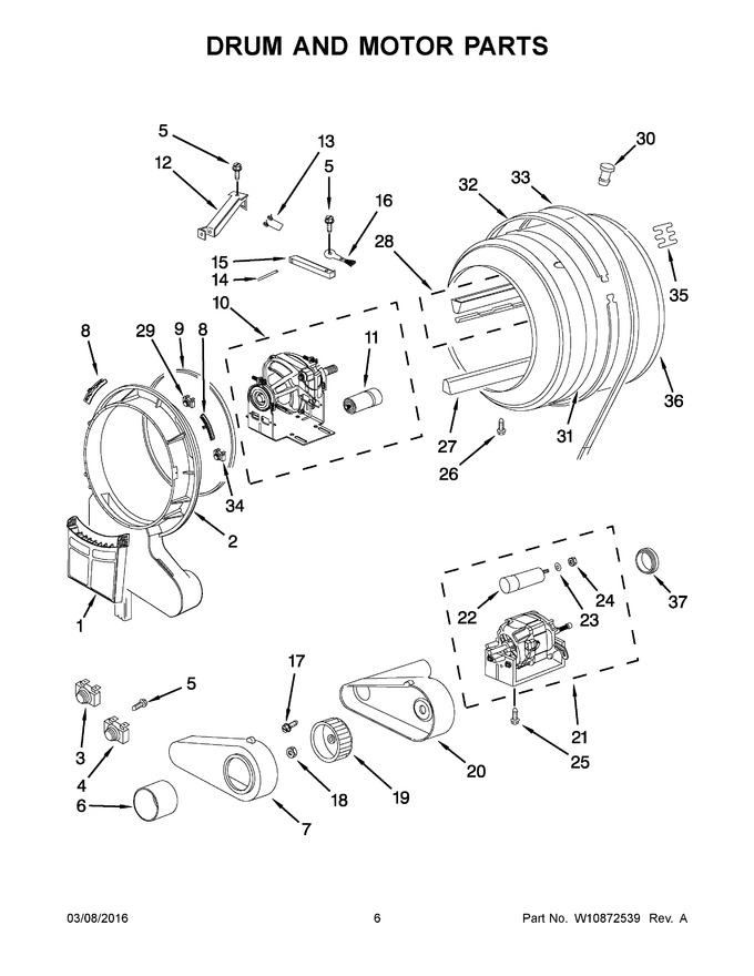 Diagram for WED7500VW2
