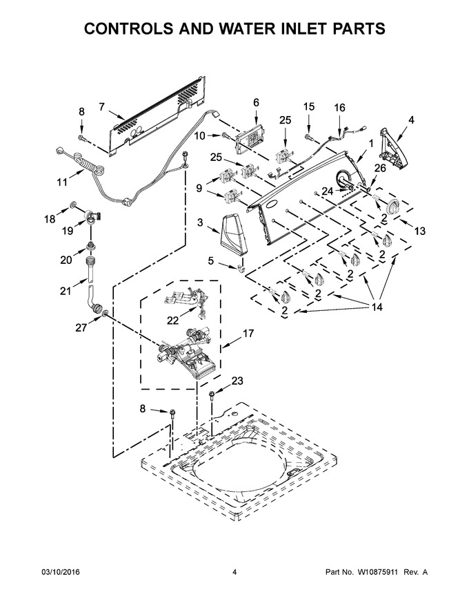 Diagram for 3DWTW4840YW1