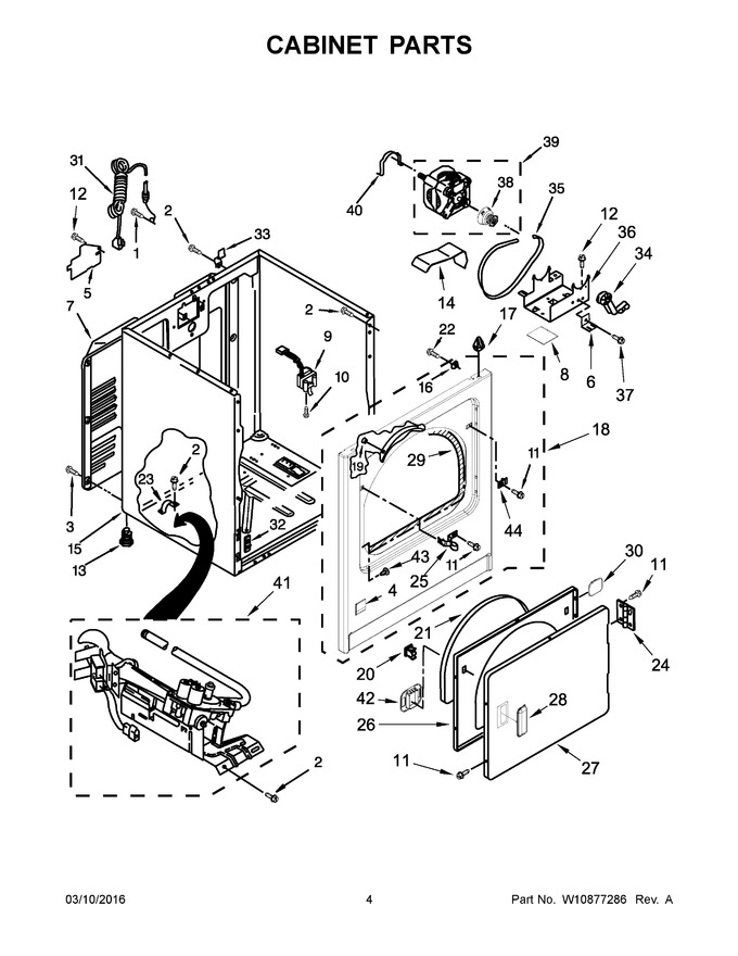 Diagram for WGD4975EW1