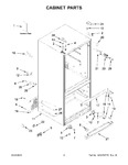 Diagram for 02 - Cabinet Parts