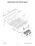 Diagram for 09 - Upper Rack And Track Parts