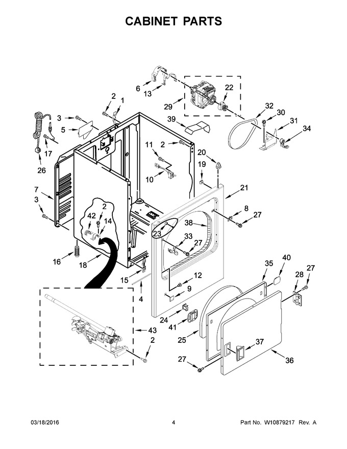 Diagram for WGD4616FW0