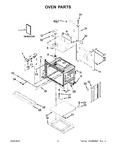 Diagram for 02 - Oven Parts