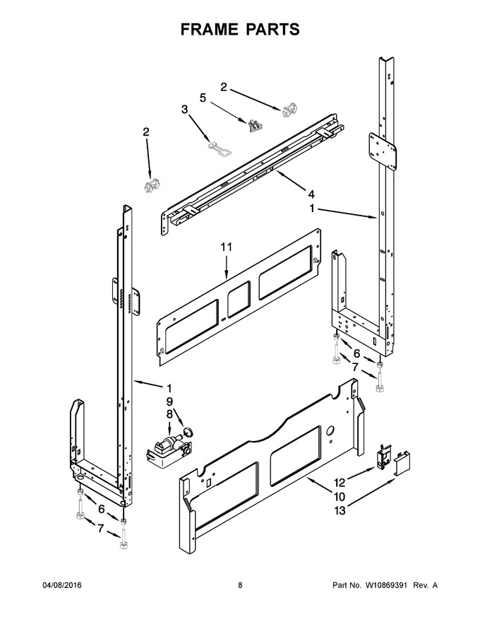 Diagram for WDF550SAFB0