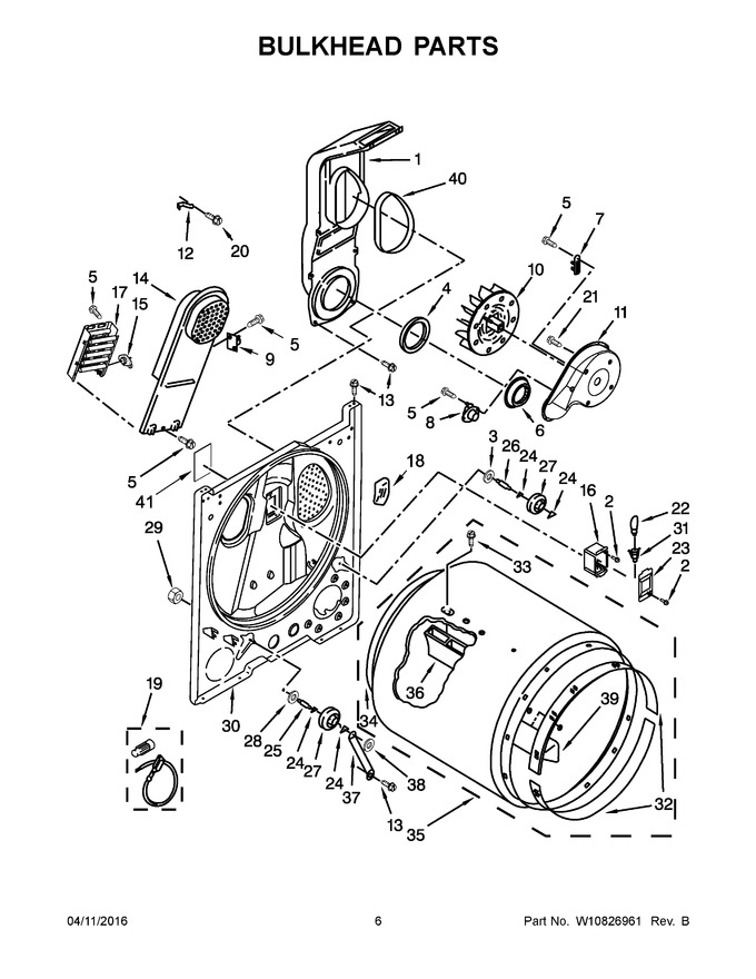 Diagram for WED4915EW1