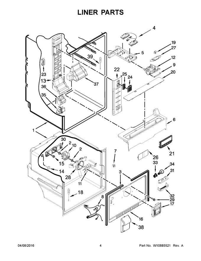 Diagram for WRF560SFYH04