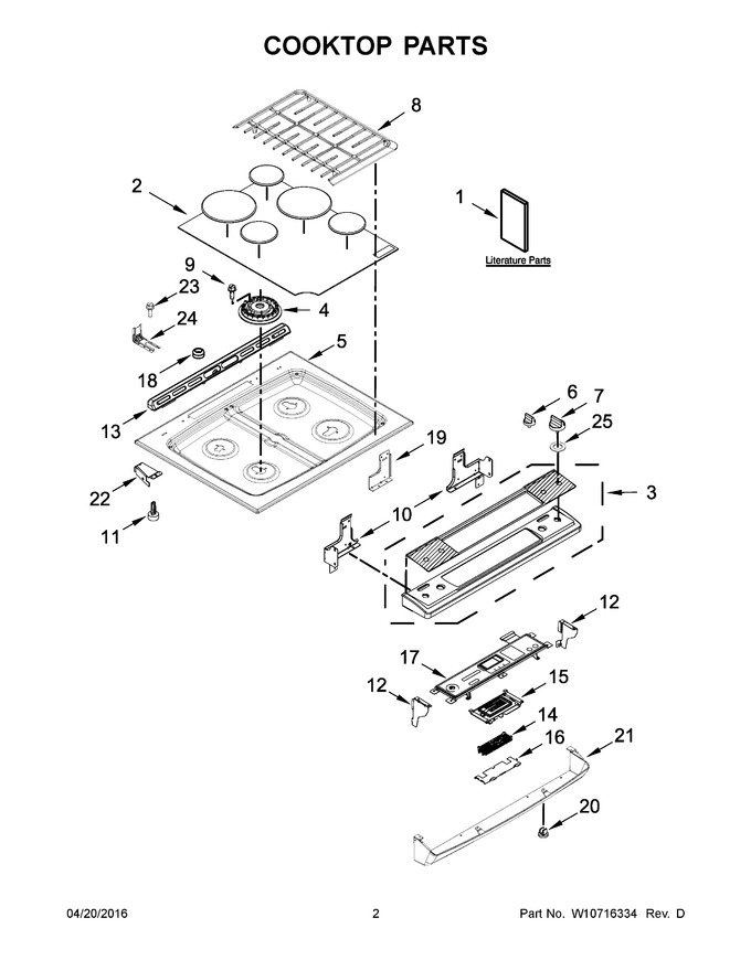 Diagram for WEG730H0DB0