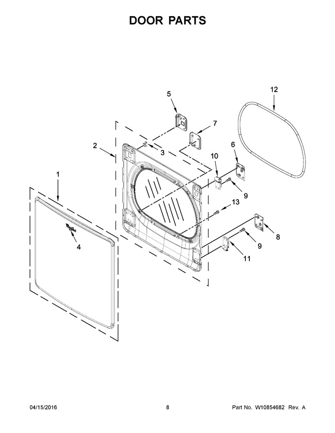 Diagram for WGD9500EC0
