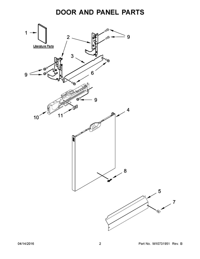 Diagram for WDF760SADW0