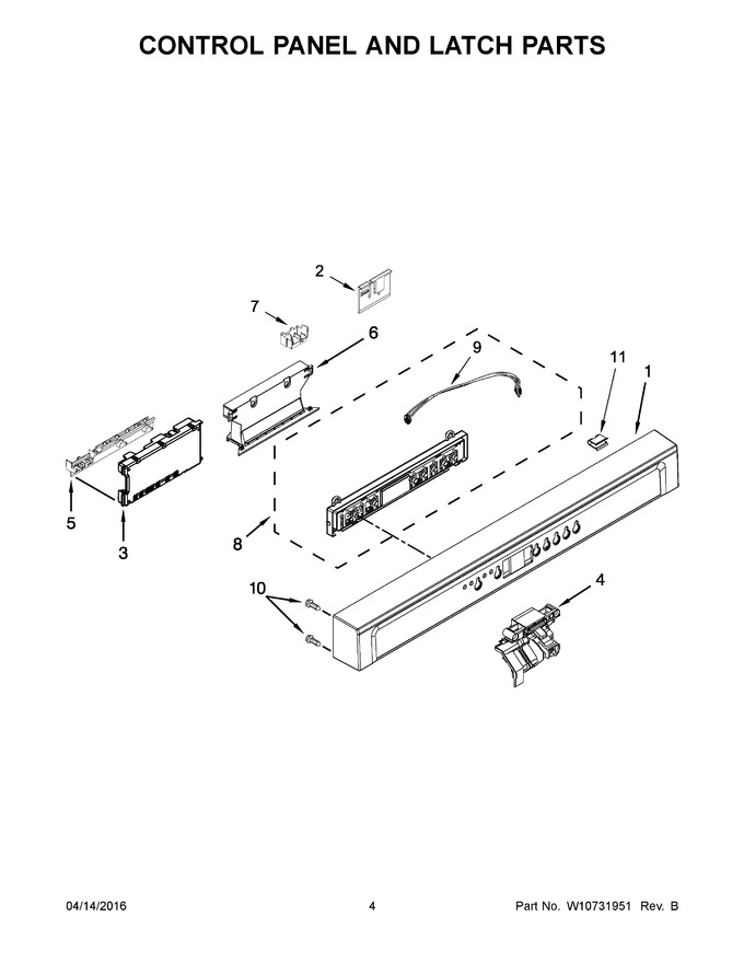 Diagram for WDF760SADW0