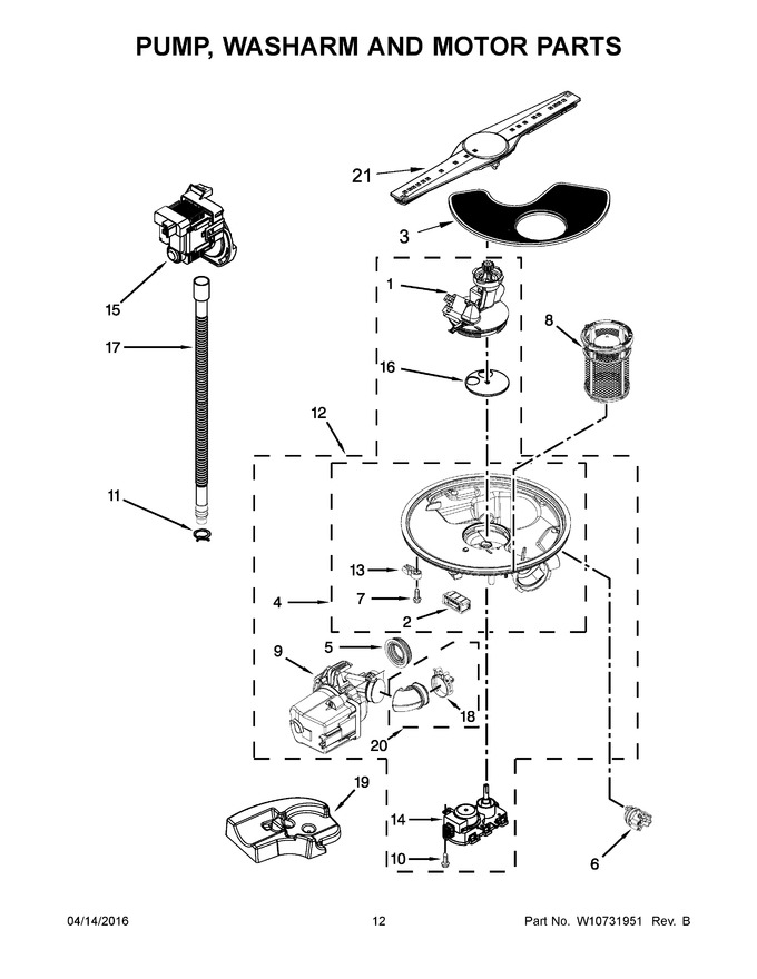 Diagram for WDF760SADT0