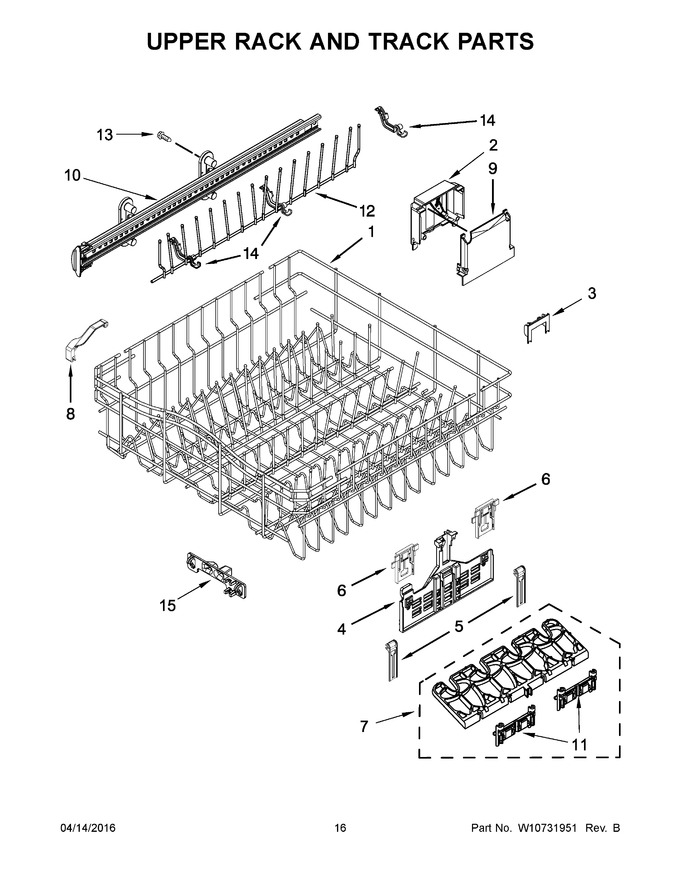 Diagram for WDF760SADT0