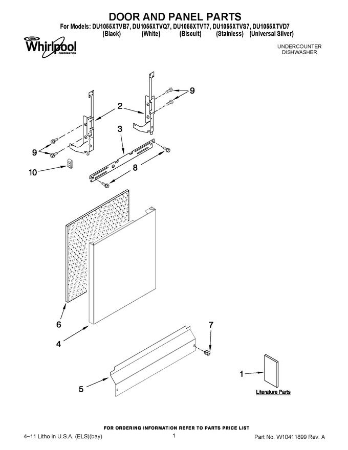 Diagram for DU1055XTVS7