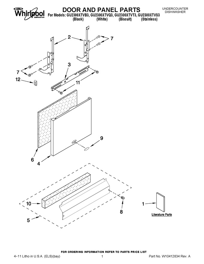 Diagram for GU2300XTVB3