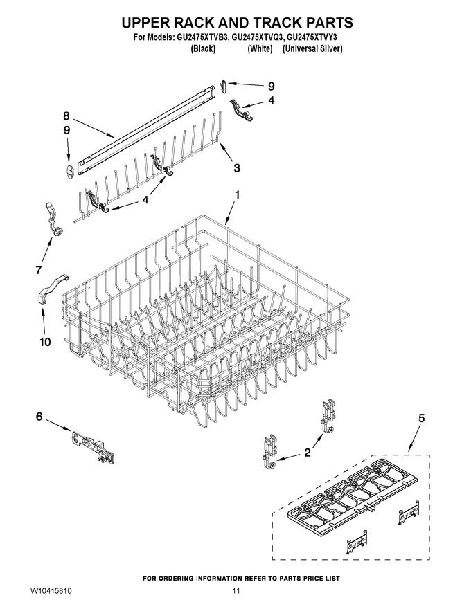 Diagram for GU2475XTVQ3