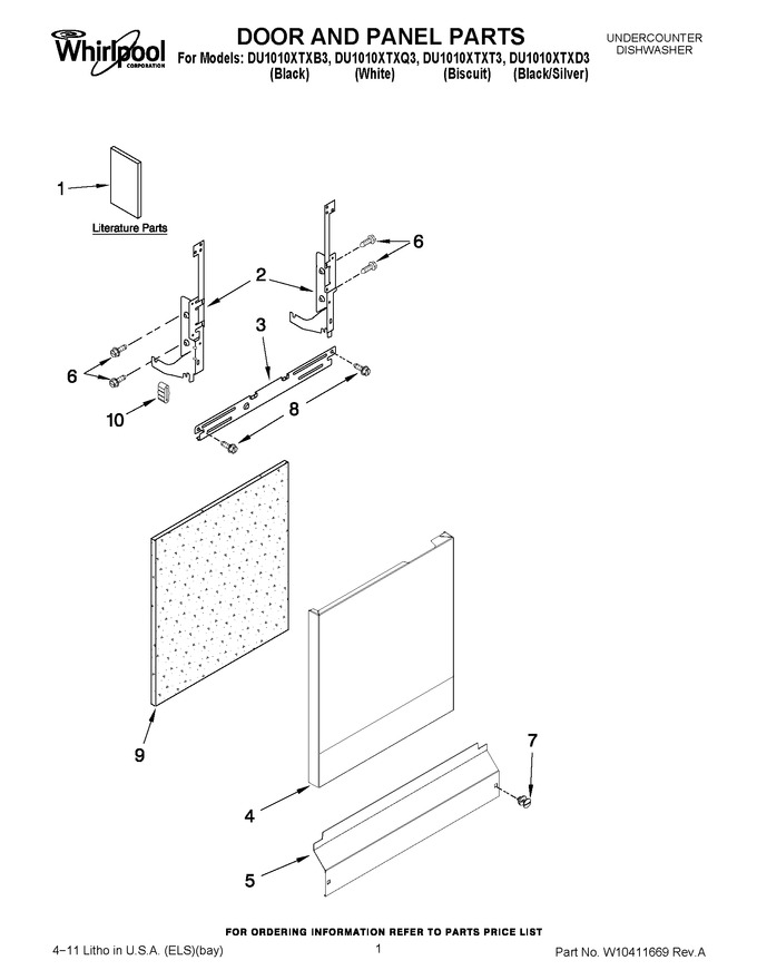 Diagram for DU1010XTXD3