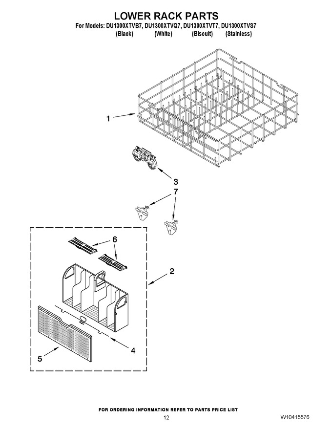 Diagram for DU1300XTVT7