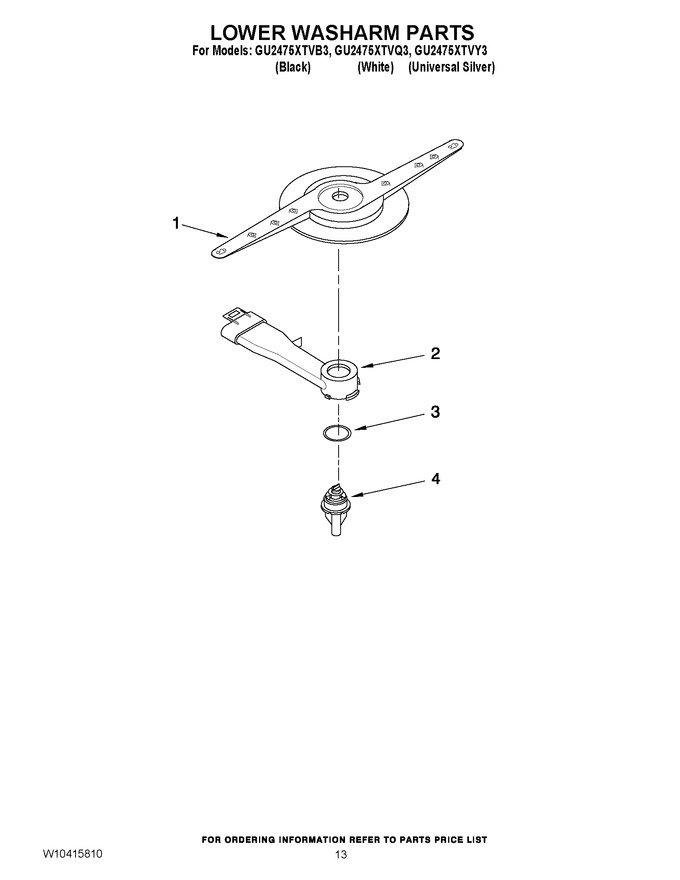Diagram for GU2475XTVQ3