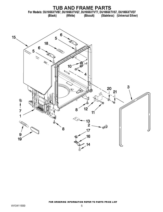 Diagram for DU1055XTVS7