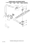 Diagram for 07 - Upper Wash And Rinse Parts