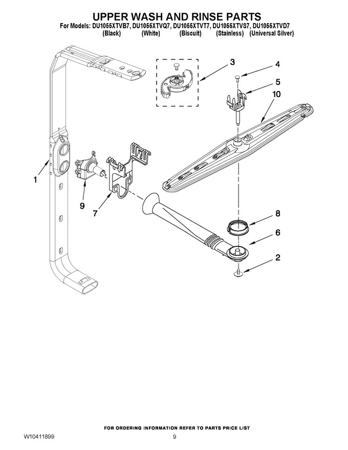 Diagram for DU1055XTVB7