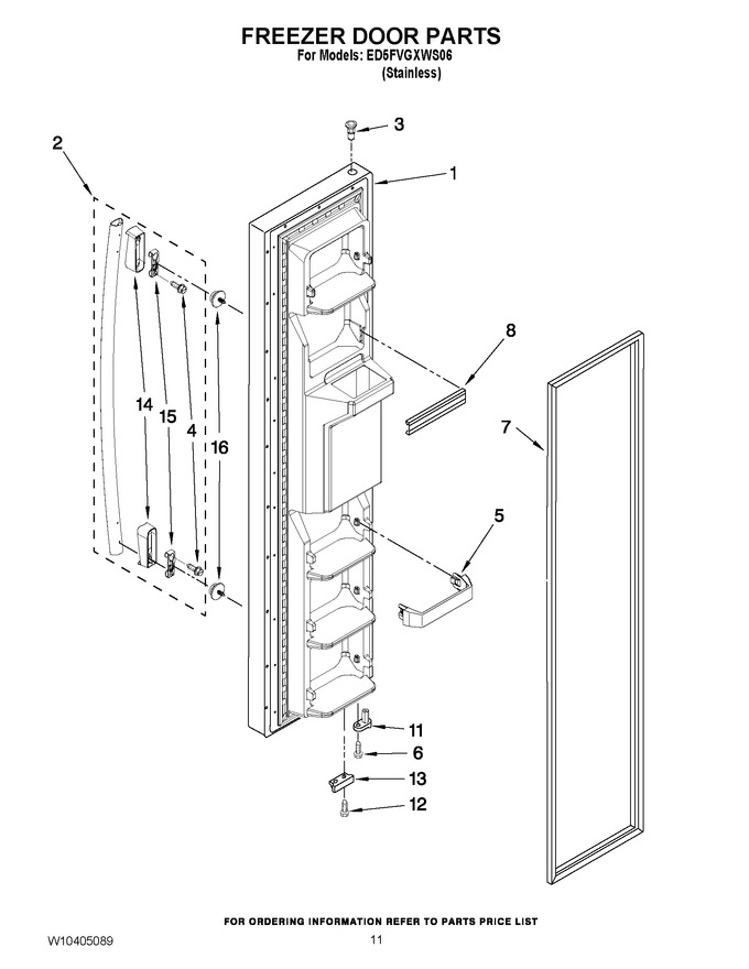 Diagram for ED5FVGXWS06