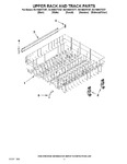 Diagram for 09 - Upper Rack And Track Parts