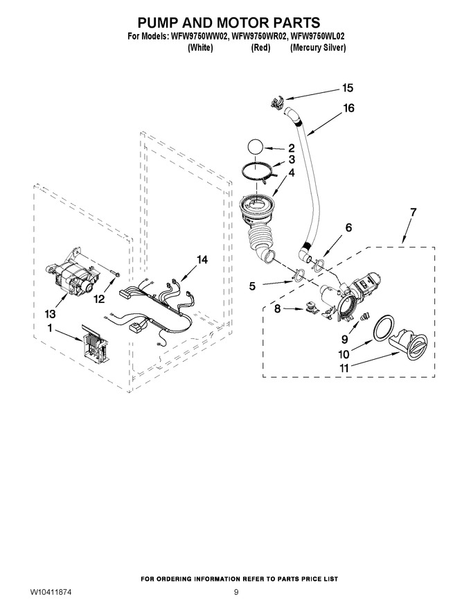 Diagram for WFW9750WW02