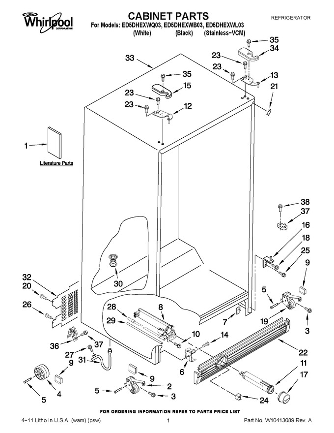 Diagram for ED5DHEXWB03