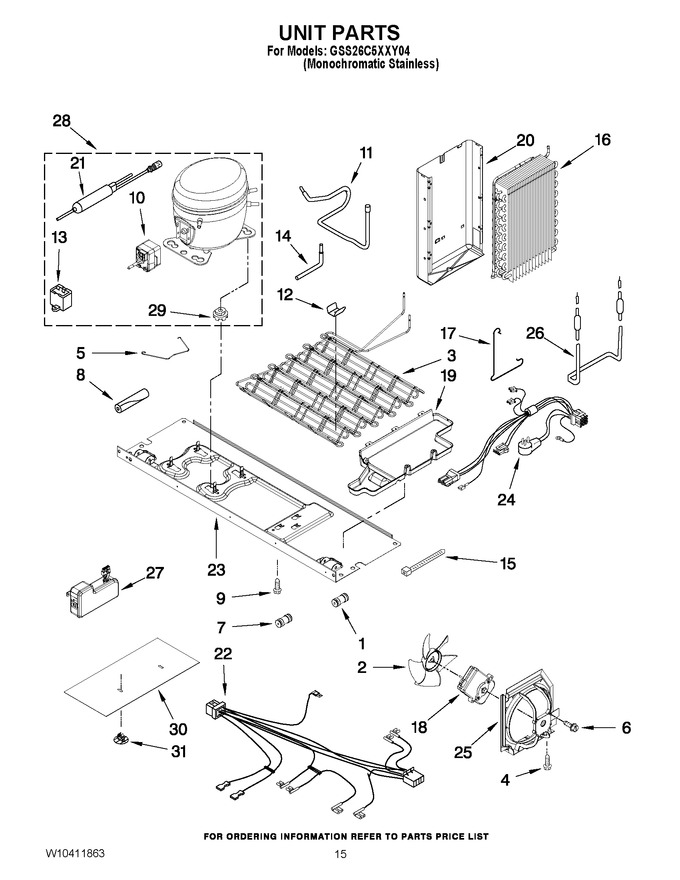 Diagram for GSS26C5XXY04