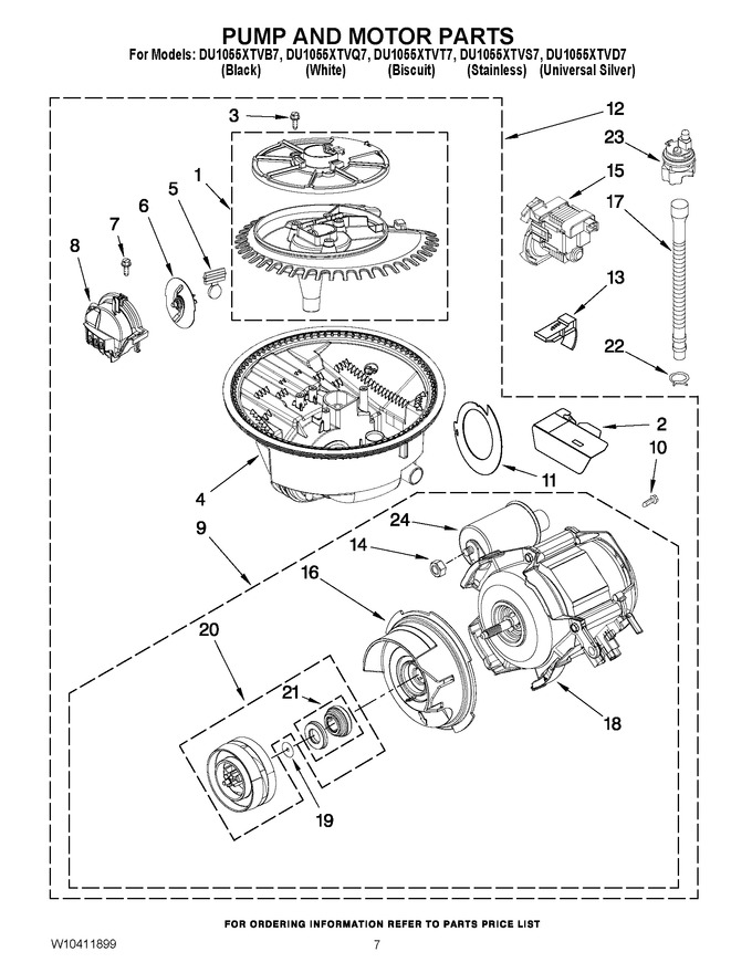 Diagram for DU1055XTVS7